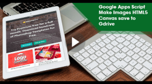 Stone River Elearning - Google Apps Script Make Images HTML5 Canvas save to Gdrive
